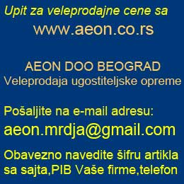 Upit za VP cene na aeon.mrdja@gmail.com Potreban PIB i tel.firme,šifra i/ili naziv artikla. Poslujemo samo sa firmama iz APR Srbije.