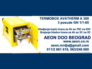 Termobox AV400-prenos hrane-za 3 GN 1/1-65